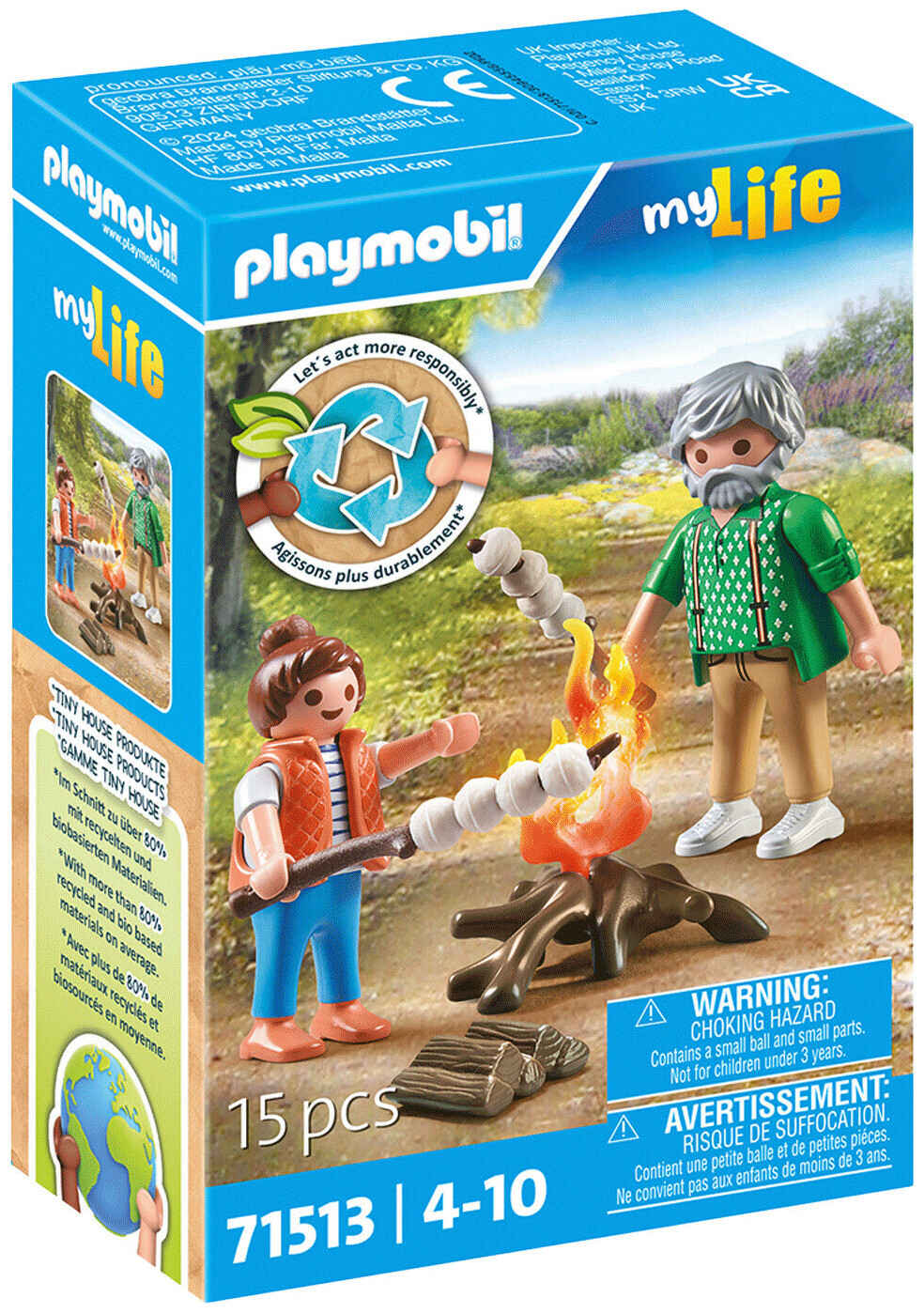 Image of Playmobil 71513 Lagerfeuer mit Marshmall