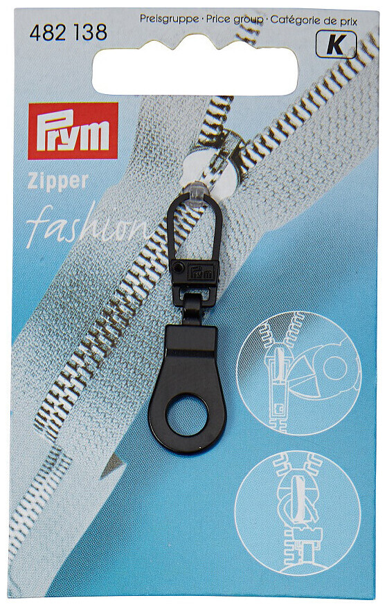 Image of Prym Fashion-Zipper Öse schwarz 1 Stk.
