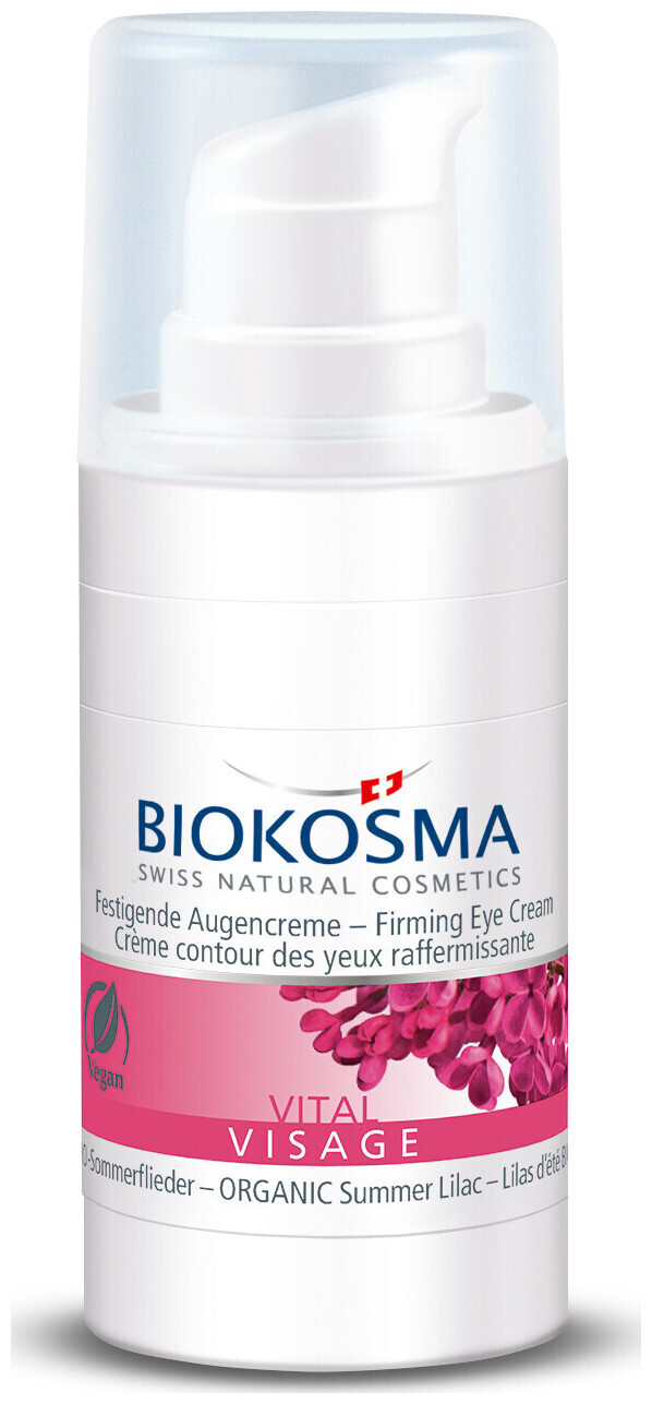 Image of Biokosma Vital Visage Festigende Augencreme Bio-Sommerflieder