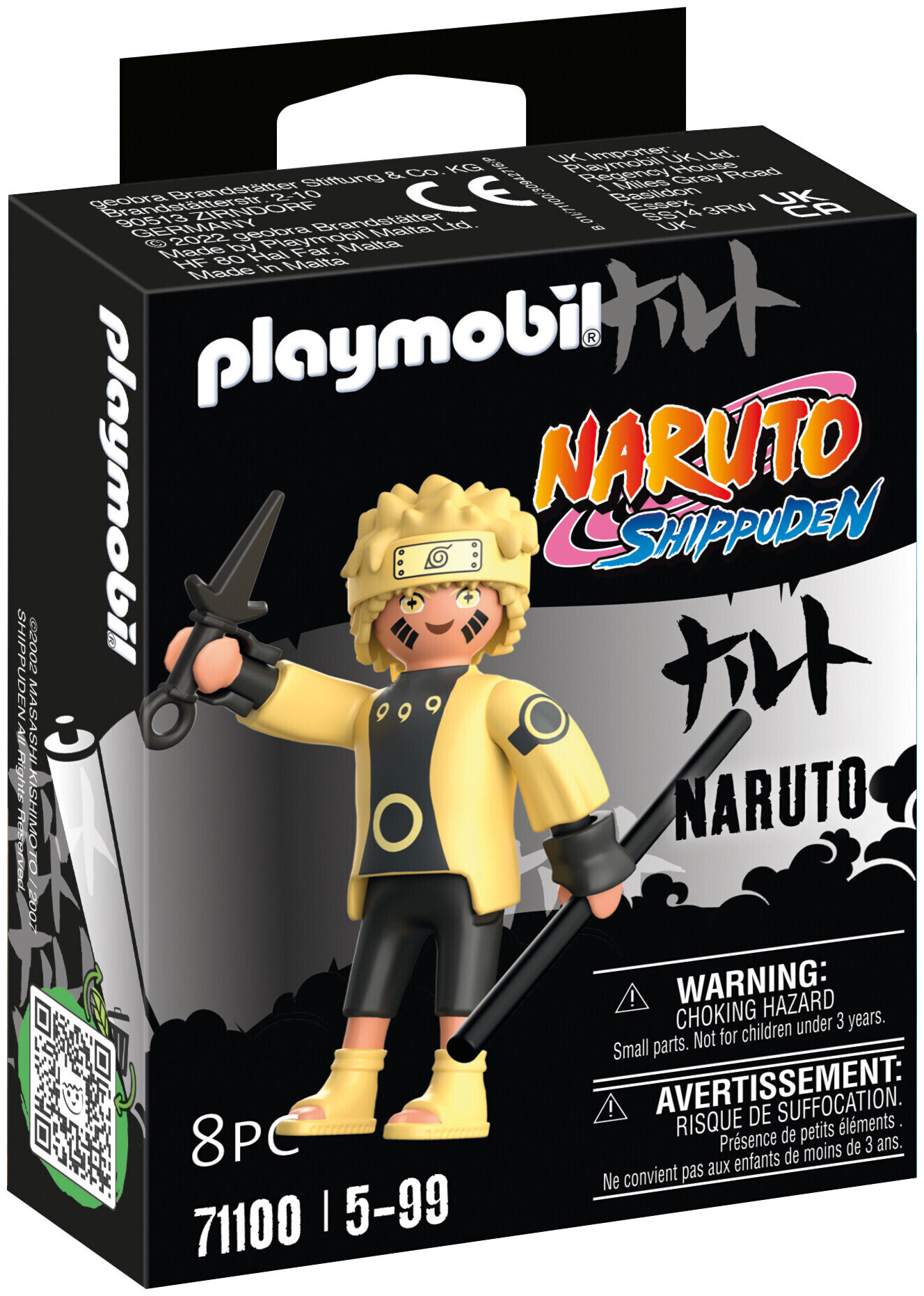 Image of Playmobil 71100 Naruto Rikudou Sennin Mode