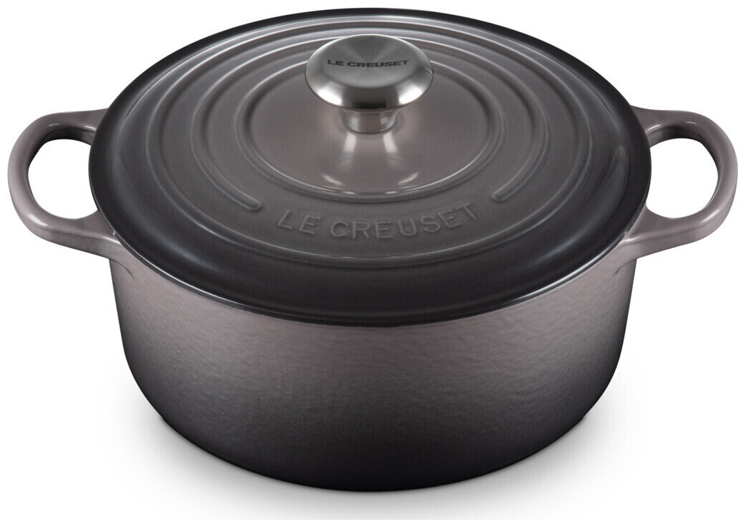 Image of Le Creuset Bräter Rund Signature grau 2.4L 20cm