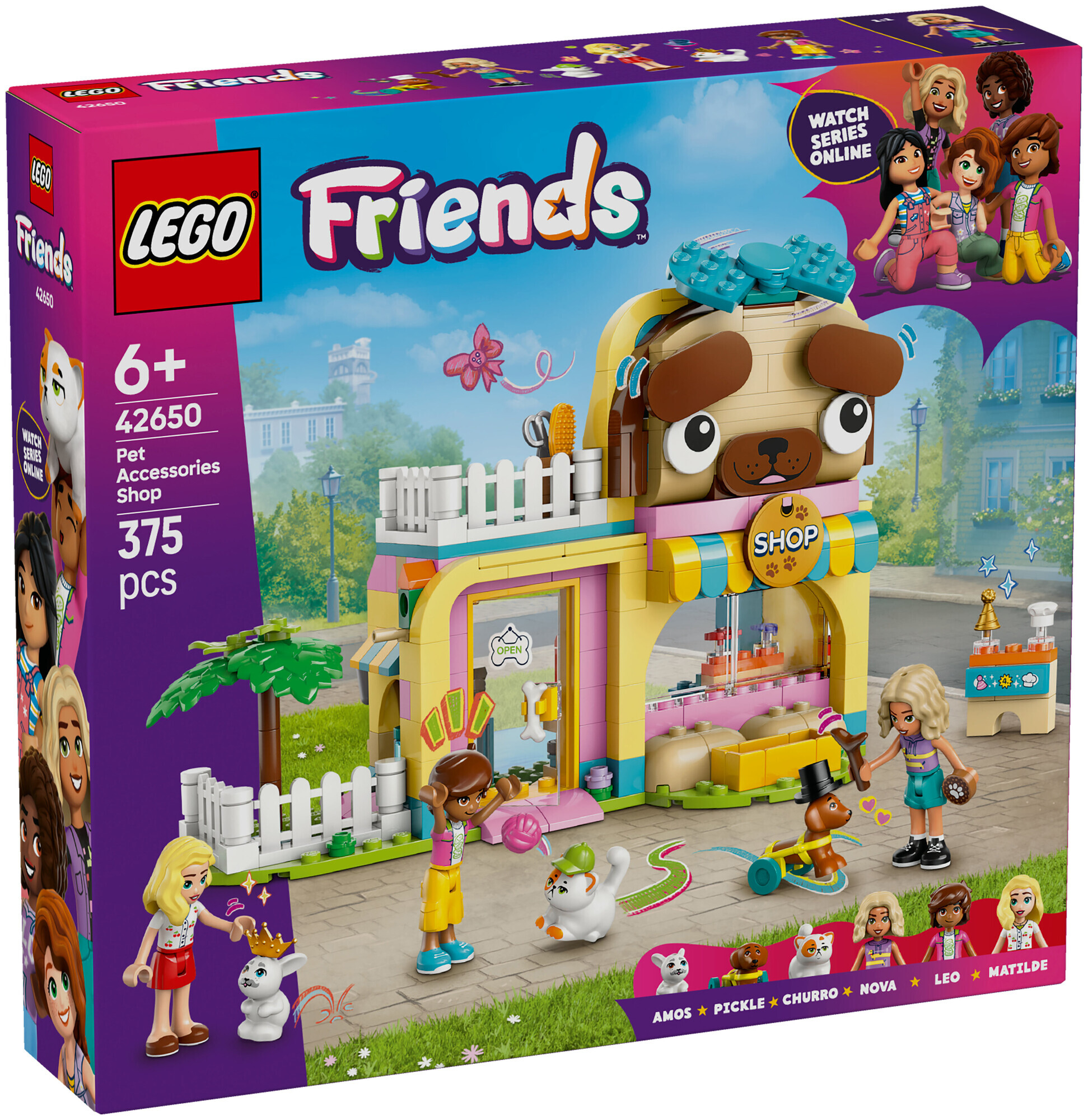 Image of Lego Friends Lego® Friends 42650 Geschäft für Haustierzubehör, ab 6 Jahren