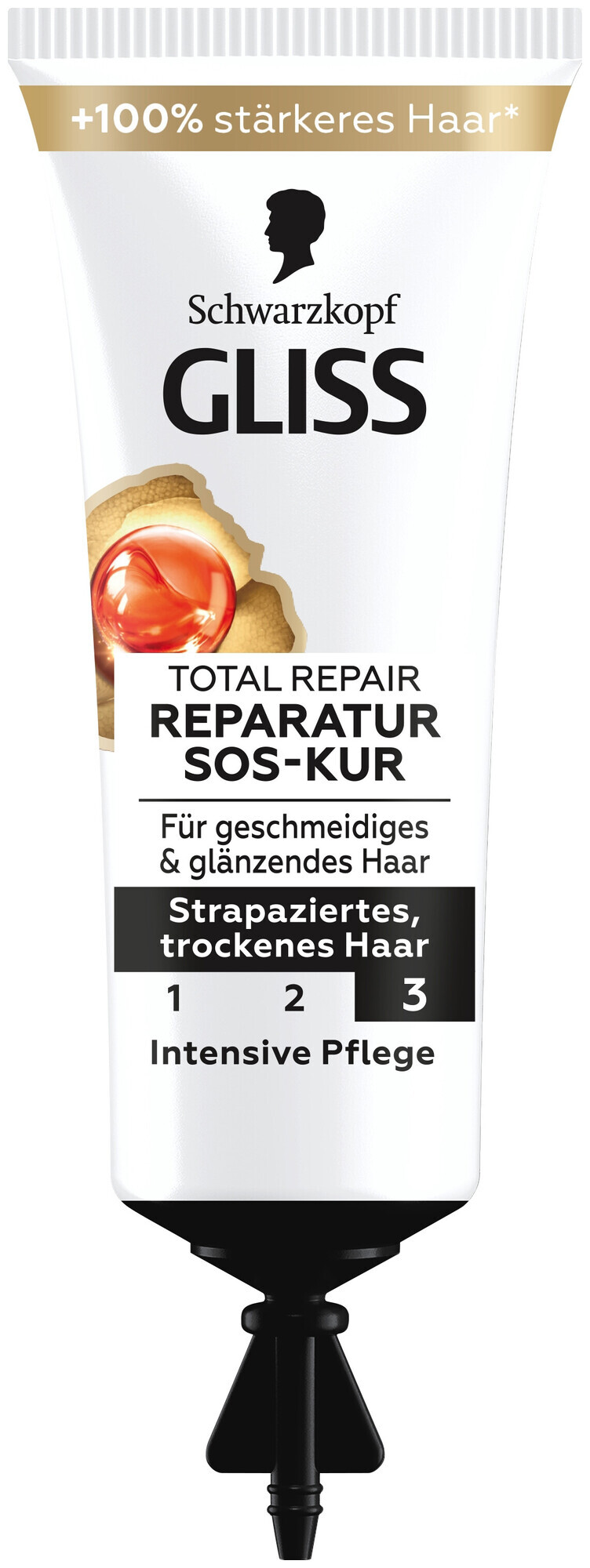 Image of Schwarzkopf Gliss SOS-Intensiv-Kur Total Repair 15 ml