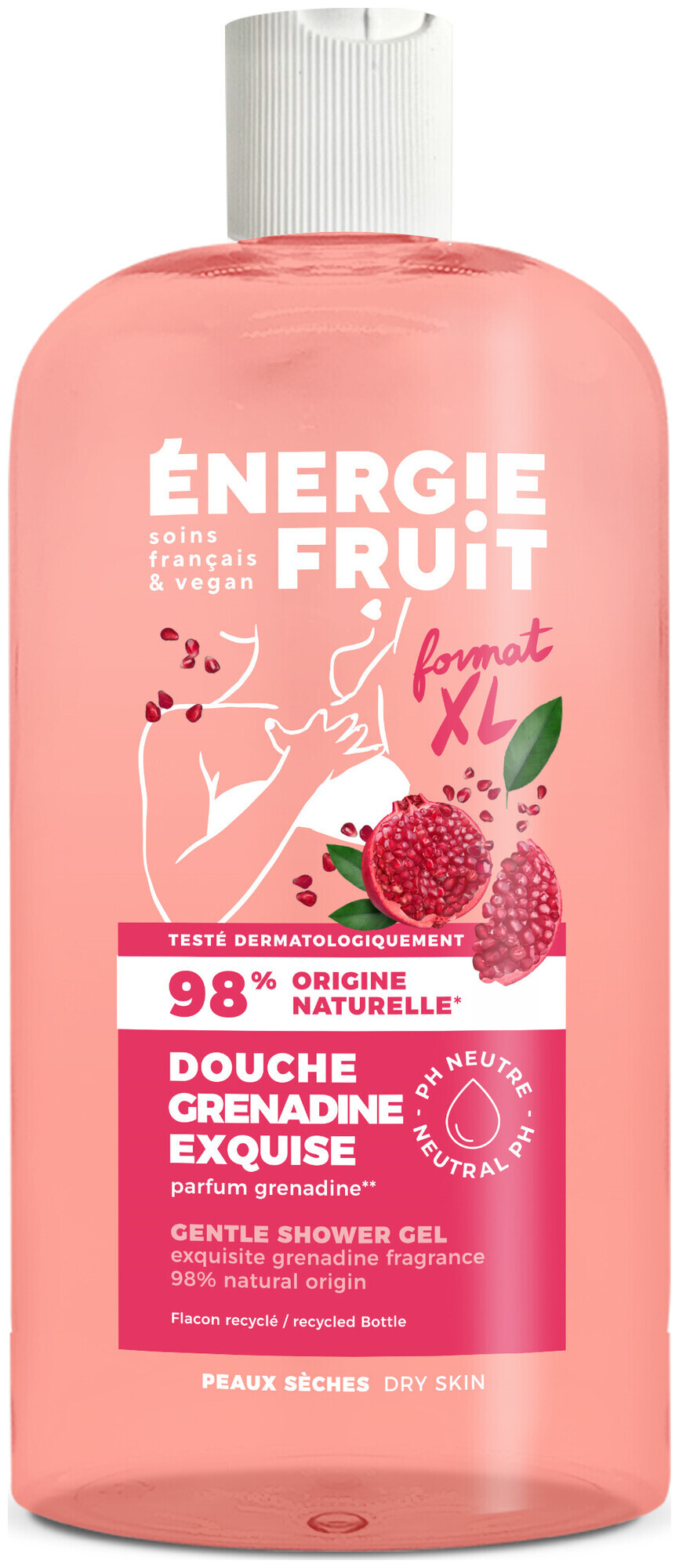 Energie Fruit Duschgel Grenadine 500ml