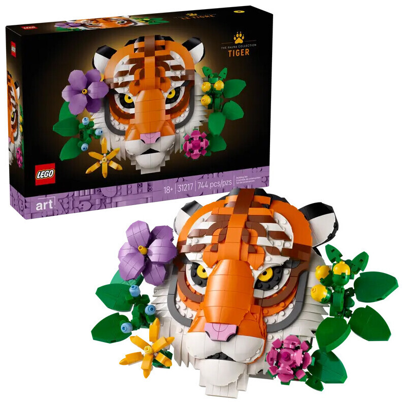 Image of Lego ART Lego® Art 31217 Fauna Collection - Tiger 18+ Jahre