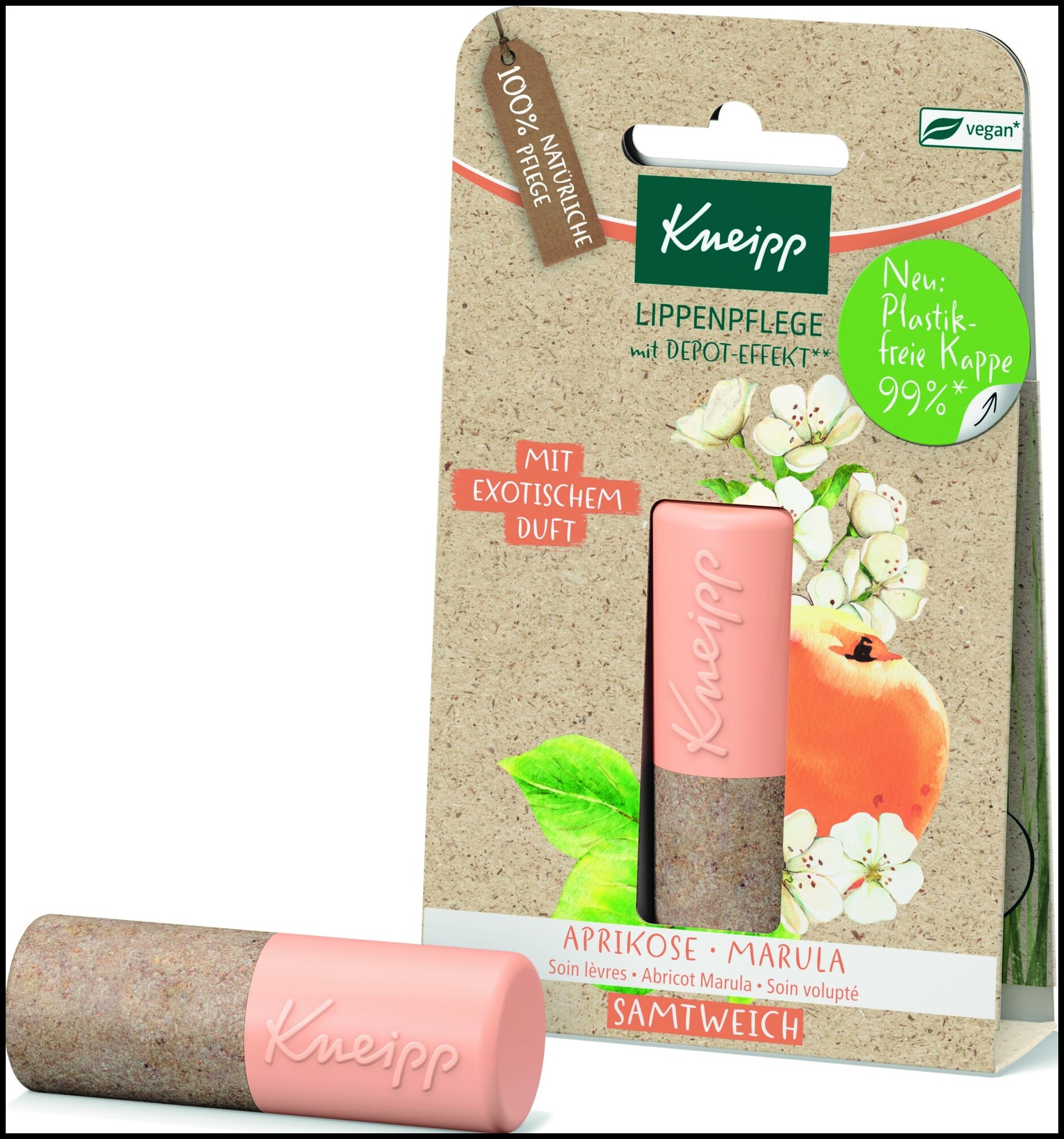 Image of Kneipp Lippenpflege Samtweich