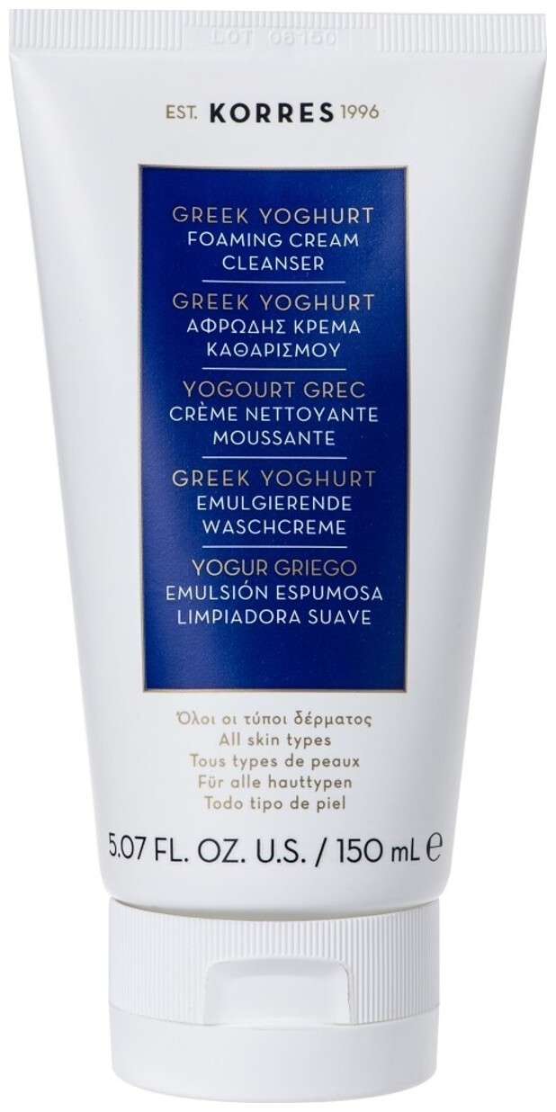 Image of Korres Greek Yoghurt Emulgierende Waschcreme