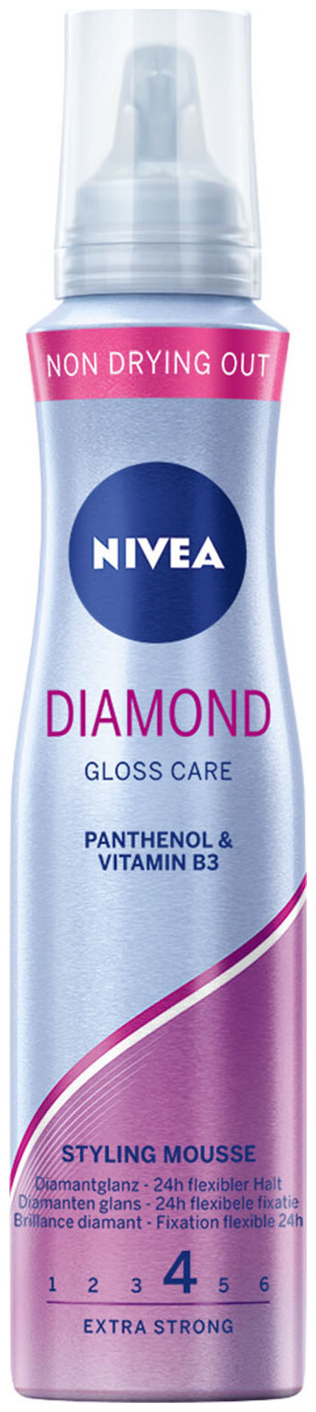 Image of Nivea Diamond Gloss Care Styling Mousse