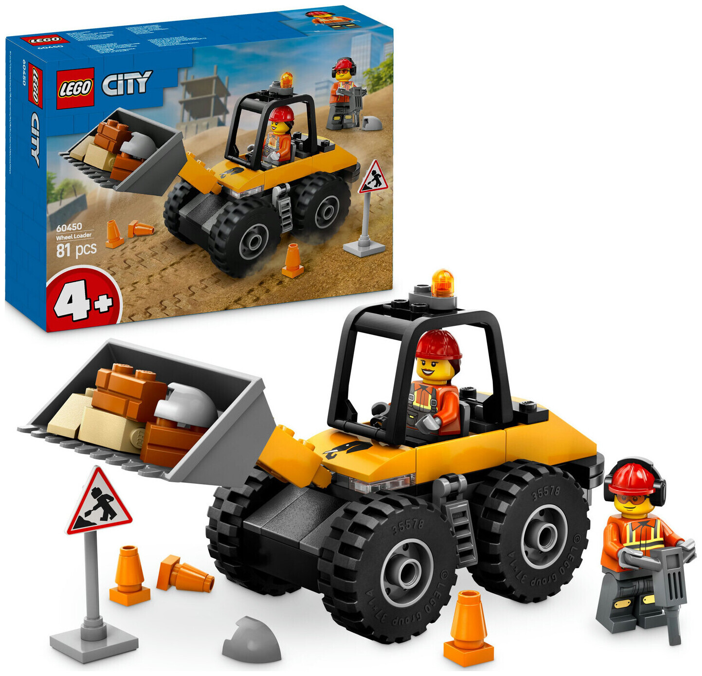 Image of Lego City Lego® City 60450 Radlader ab 4 Jahren