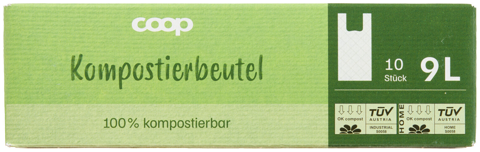 Image of Qualité&Prix Coop Kompostierbeutel 9L 10Stück