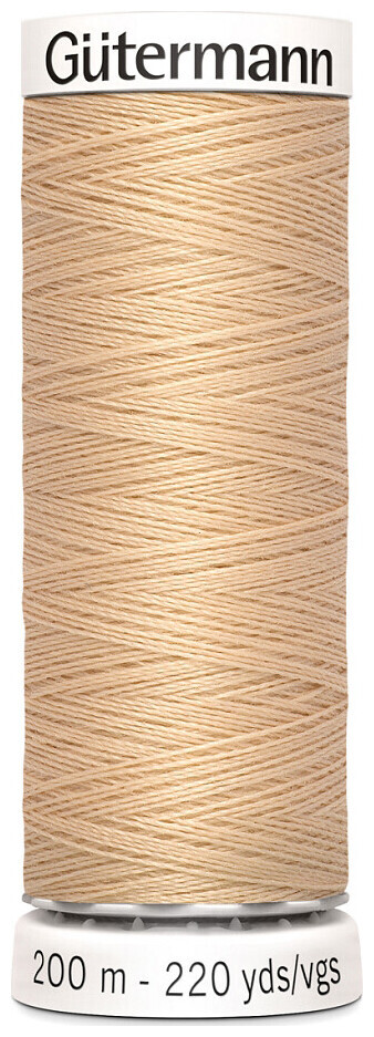 Image of Gütermann Nähfaden Allesnäher 200 m hellbeige 0421