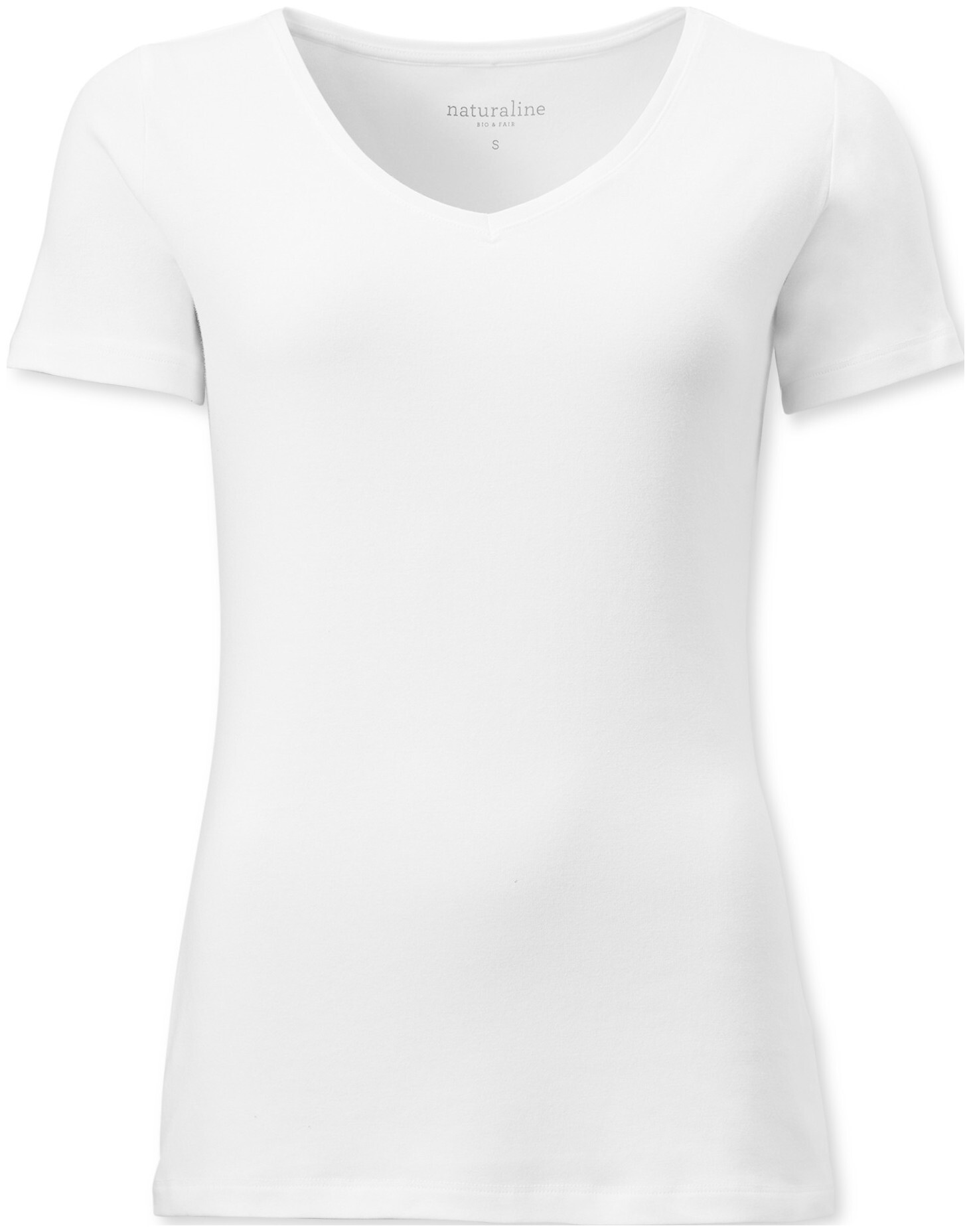Naturaline Textil Naturaline Damen Shirt kurzarm weiss M