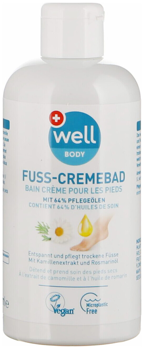 Bain crème pour les pieds Well