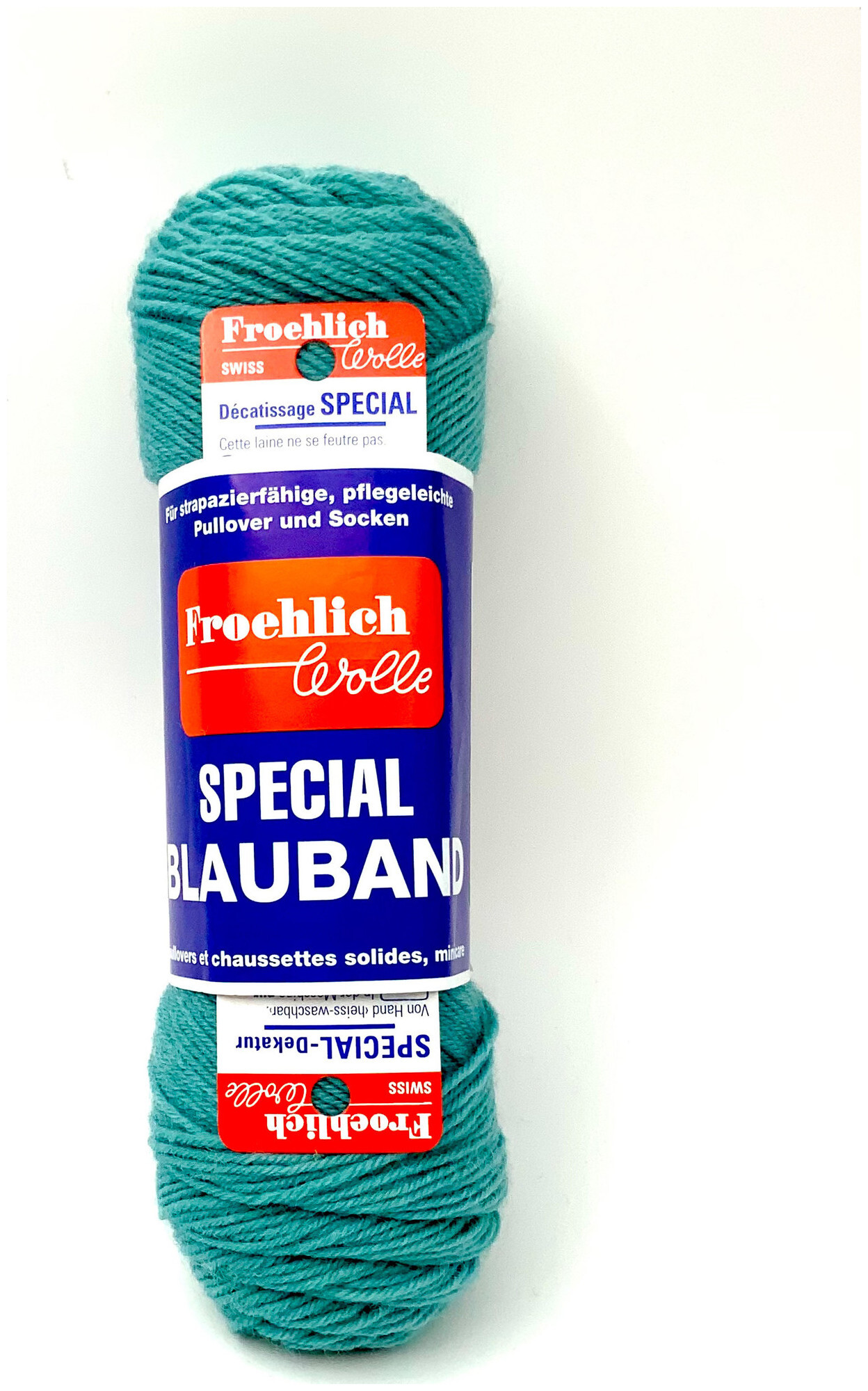 Image of Froehlich Blauband 206 Sockenwolle teal 50g