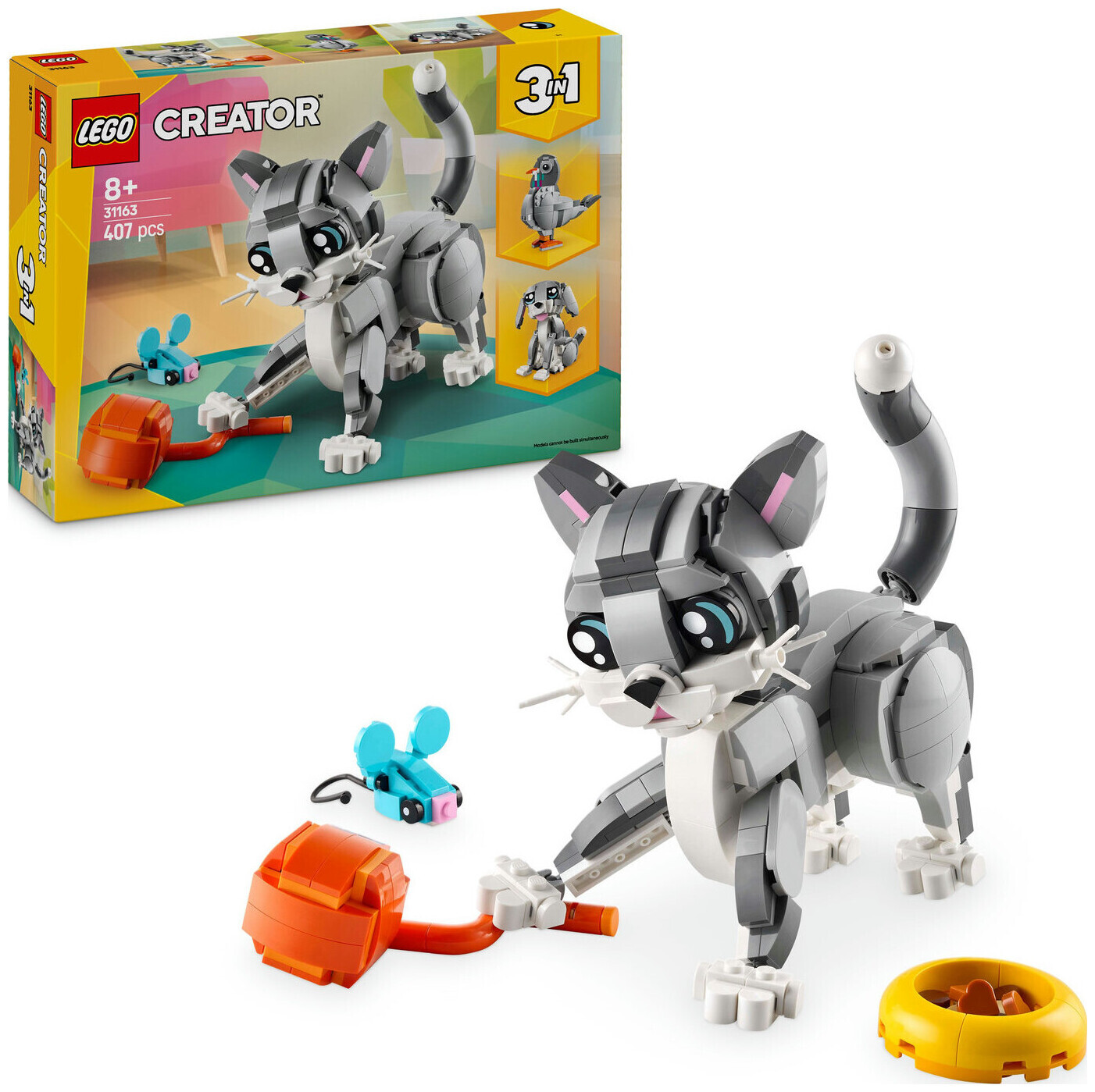 Image of Lego Creator Lego® Creator 31163 3in1 Graue Katze 8+ Jahren