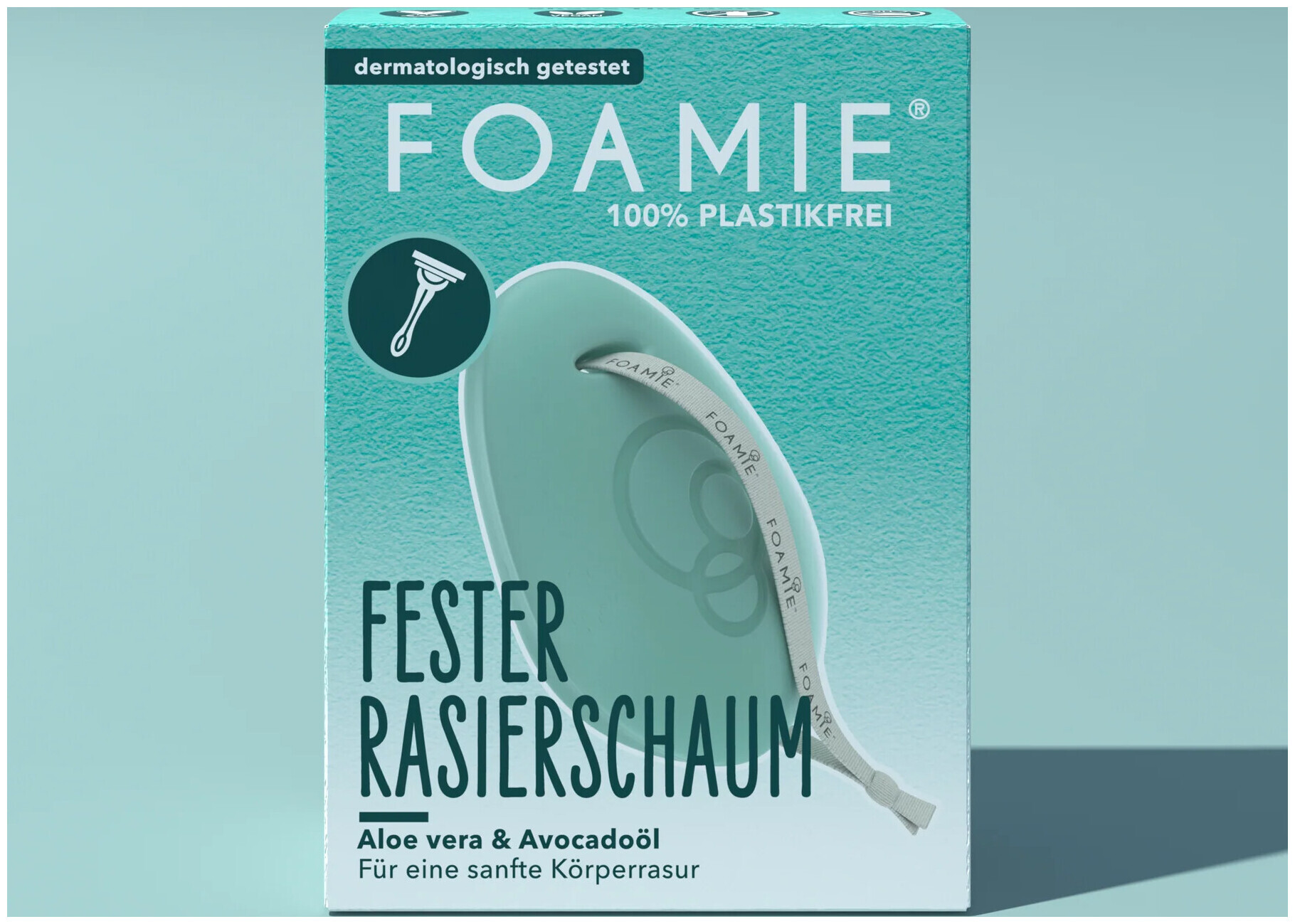 Image of Foamie fester Rasierschaum Aloe Vera