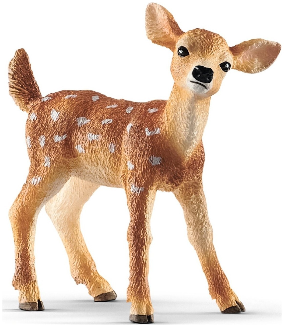 Image of Schleich Wild Life Weisswedelkalb (1 Stück, Braun, Weiss)