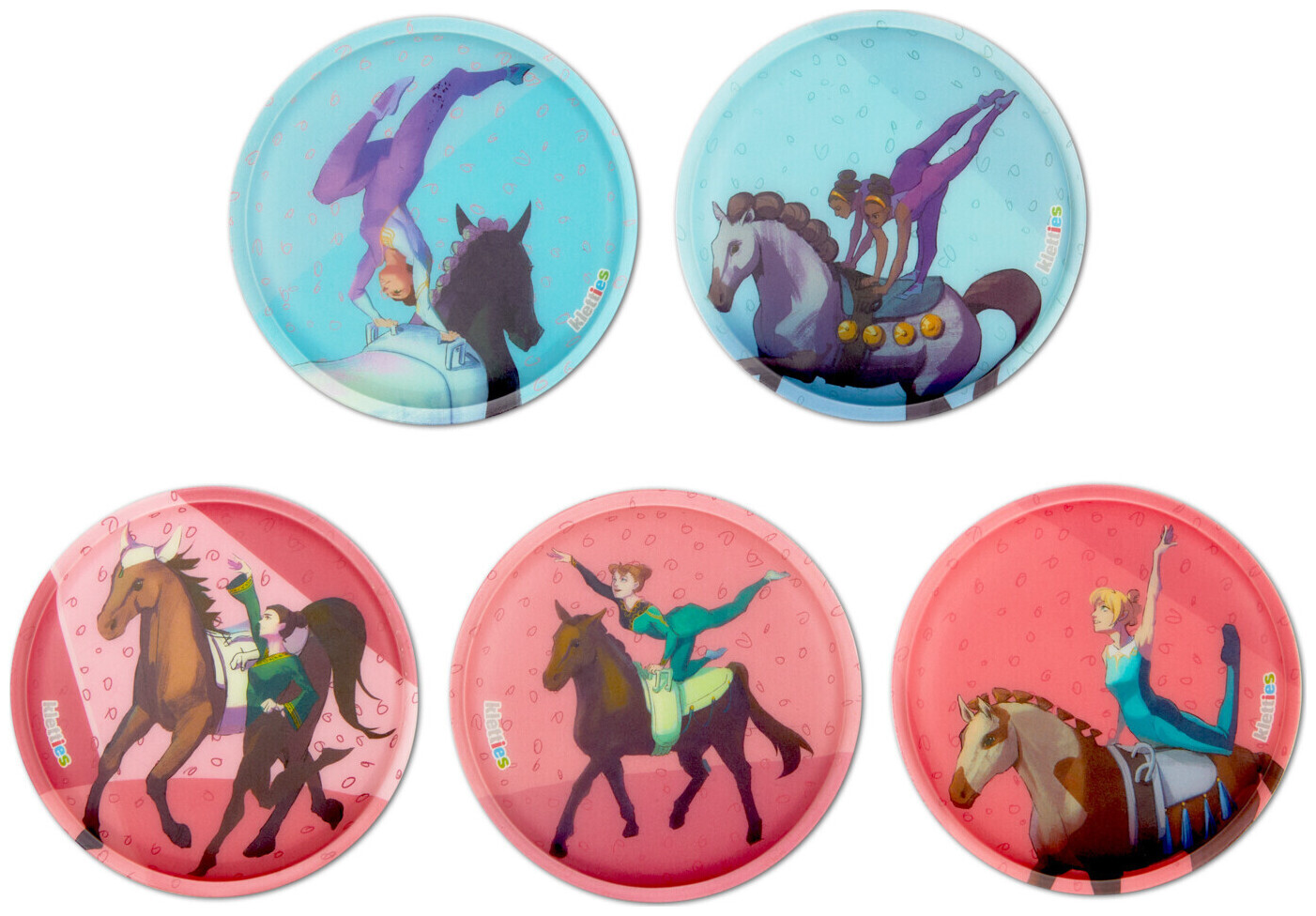 Ergobag Klettie-Set Vaulting 5-piece