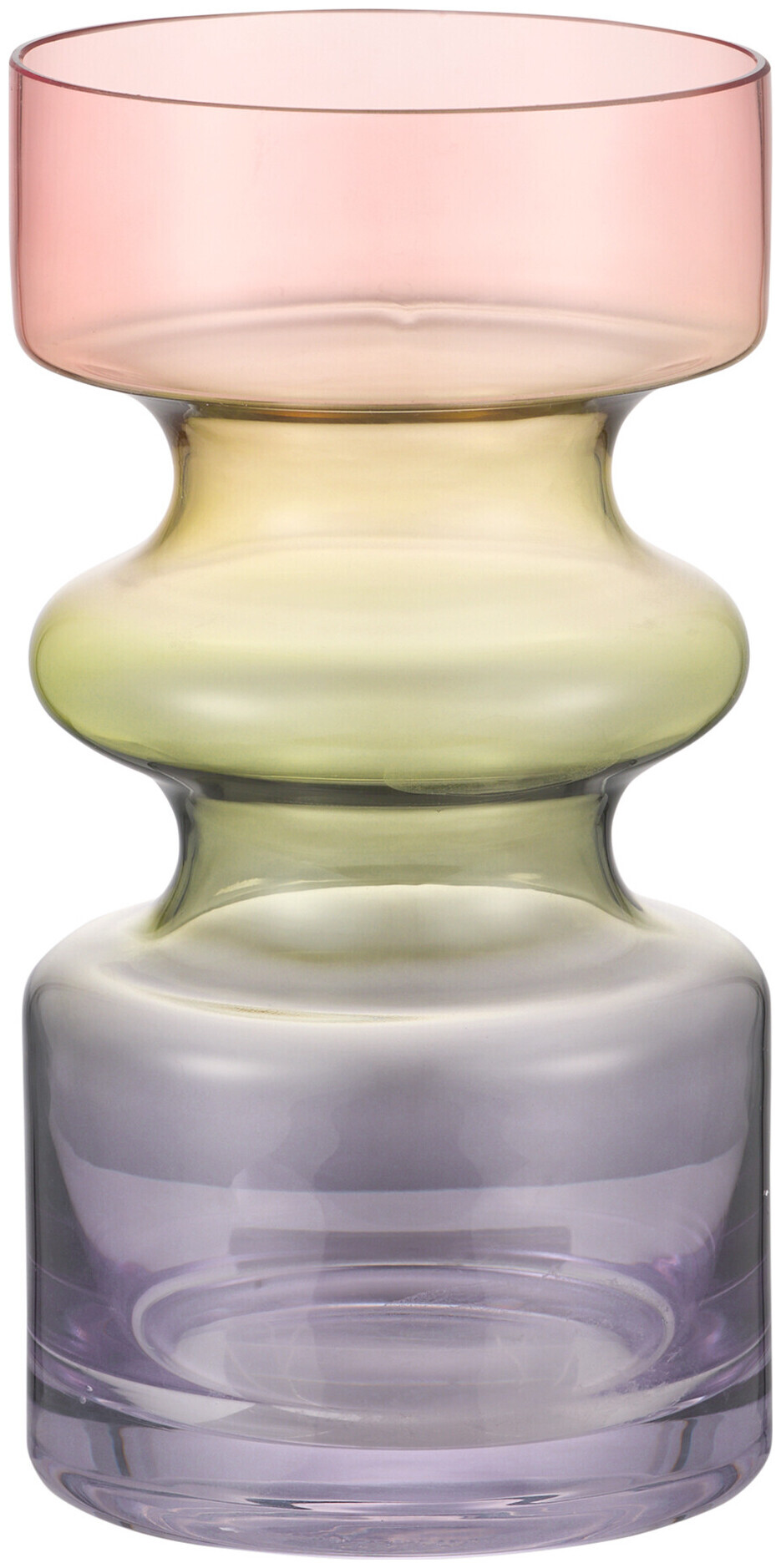 Image of Glasvase rainbow 6.9x6.9x18cm
