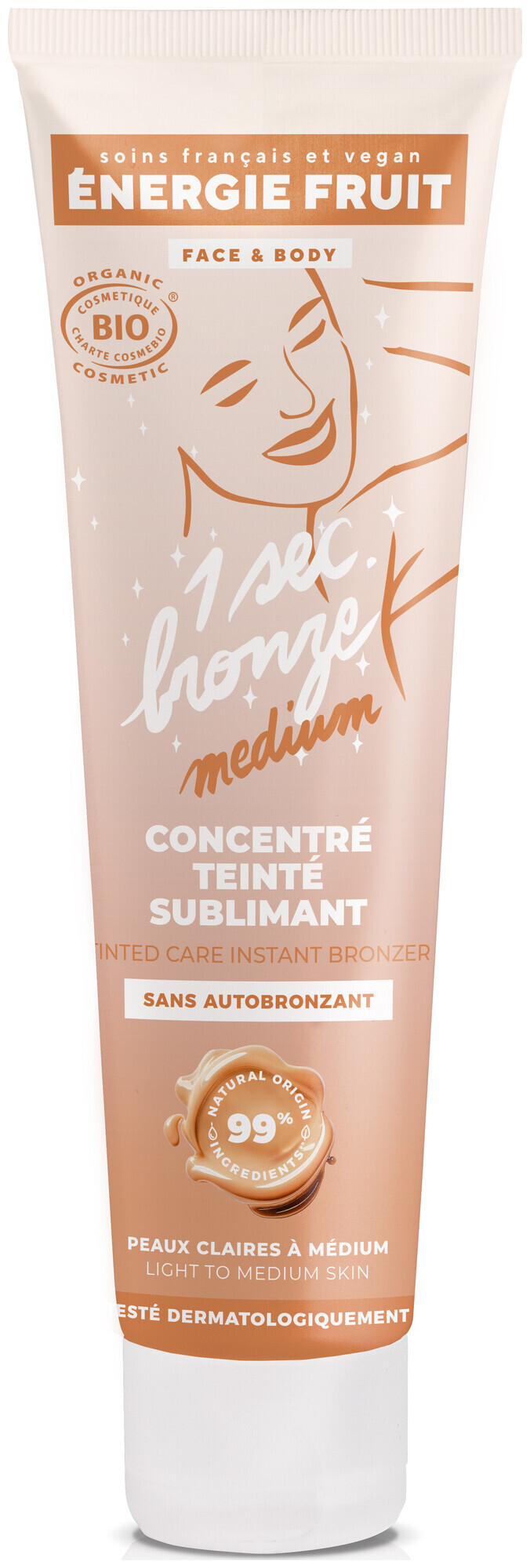 Energie Fruit Lait concentré teint clair à medium 100ml