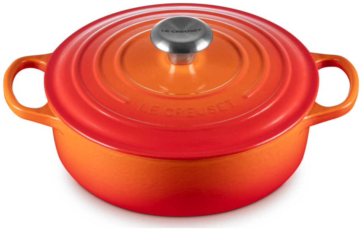 Image of Le Creuset Bräter Gourmet Signature rund ofenrot 24cm 3.1L