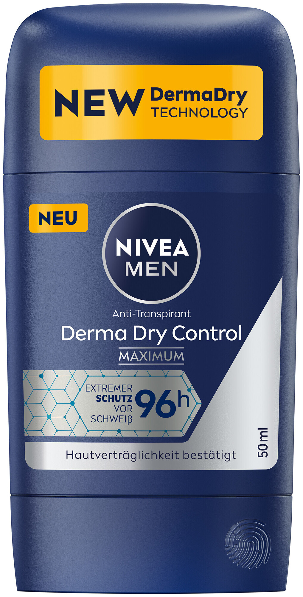 Nivea Déo Stick Derma Dry Control Male pour homme