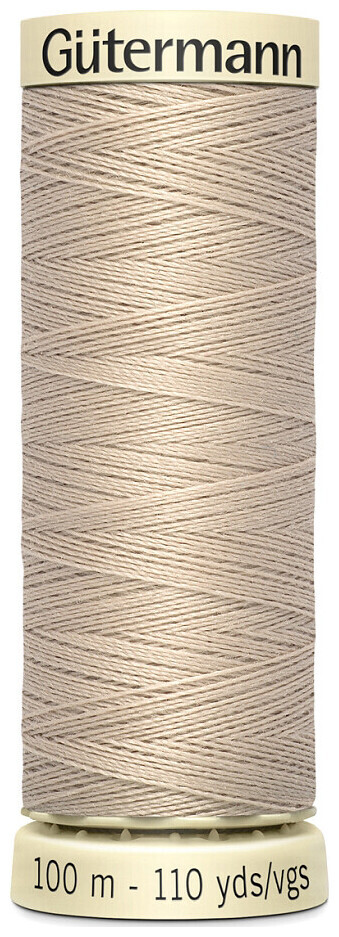 Image of Gütermann Nähfaden Allesnäher 100 m beige 0722