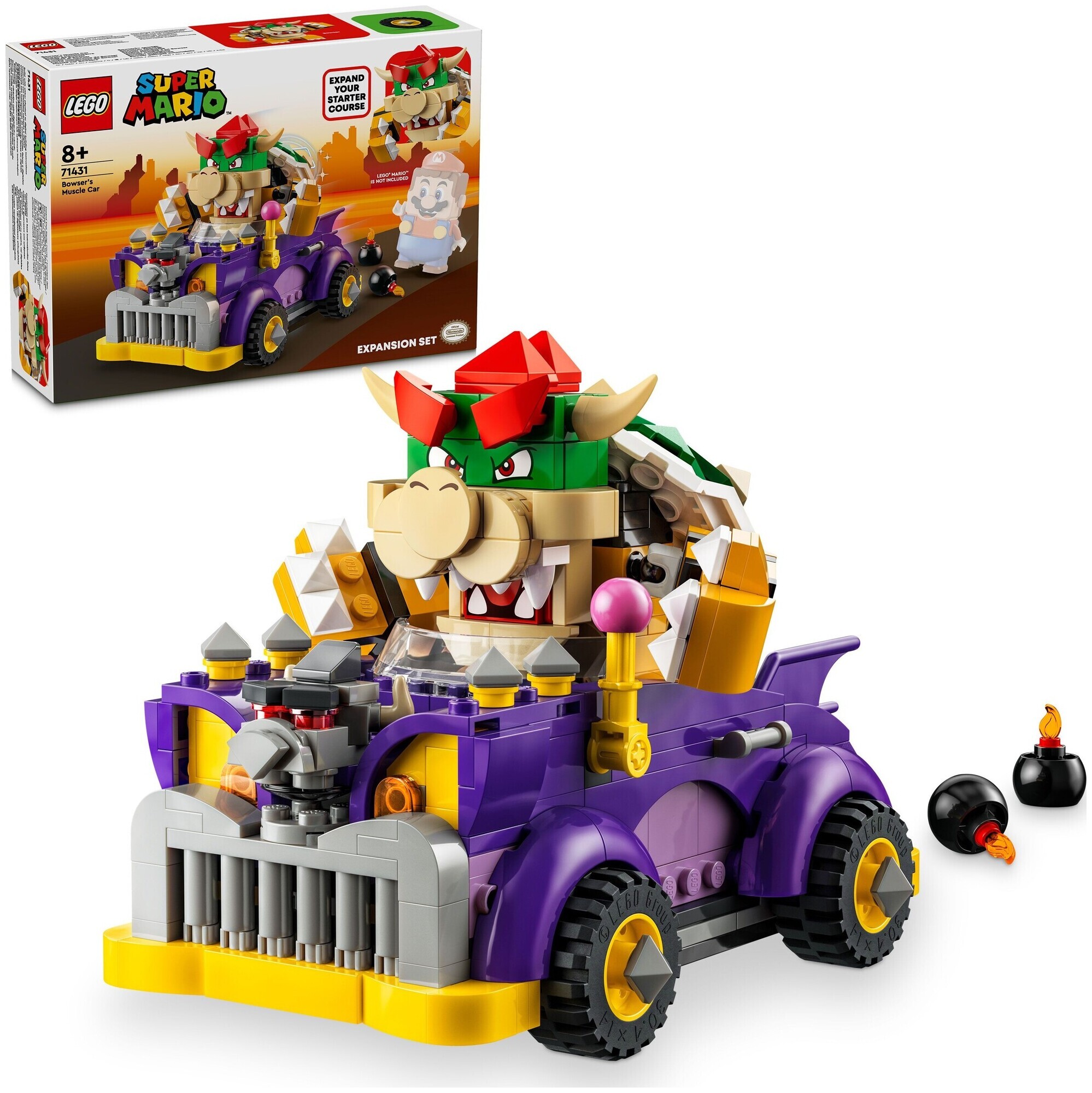 Image of Lego Super Mario Lego® Super Mario™ Bowsers Monsterkarre – Erweiterungsset