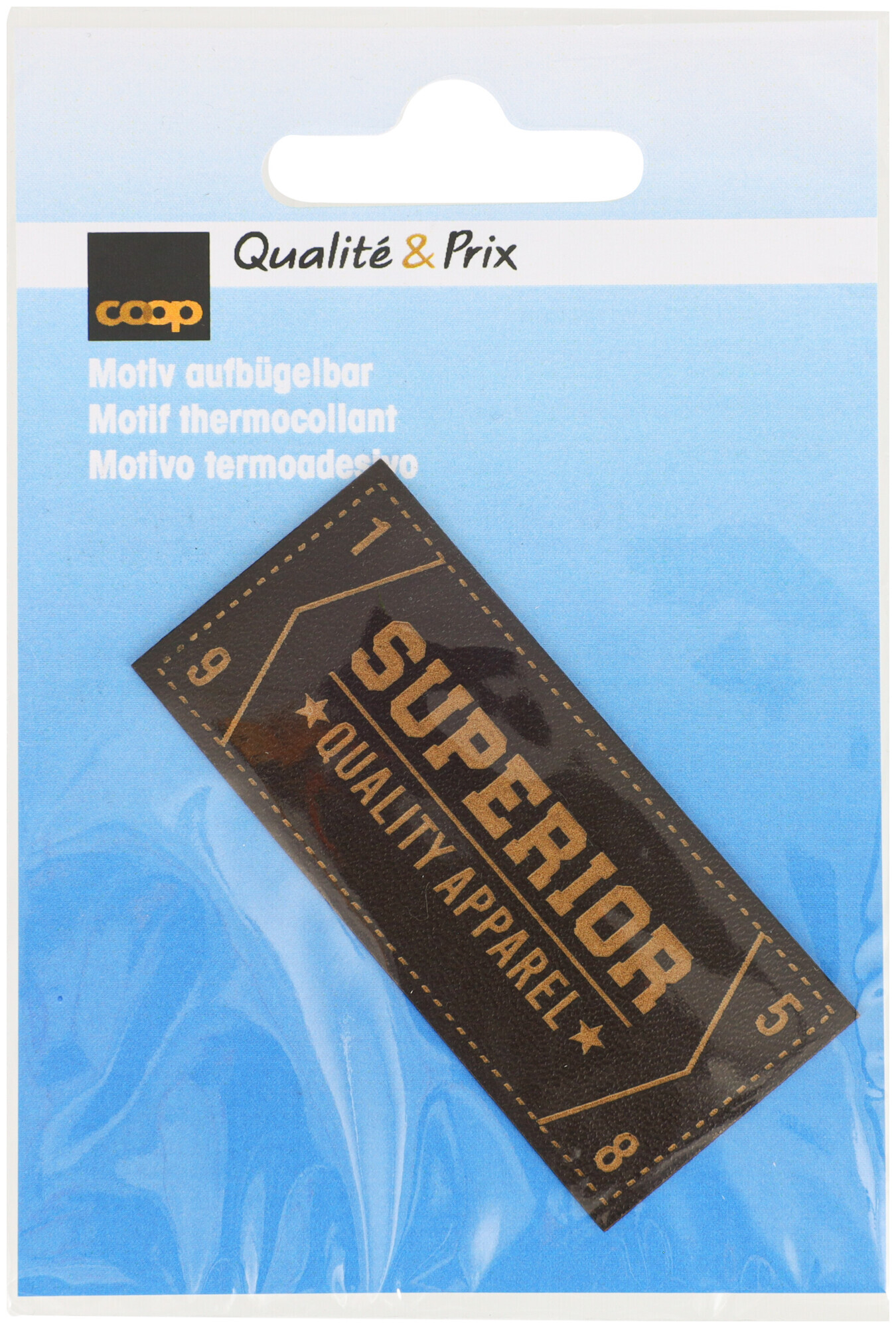 Image of Coop Applikation 'Superior Qualitiy Apparel'