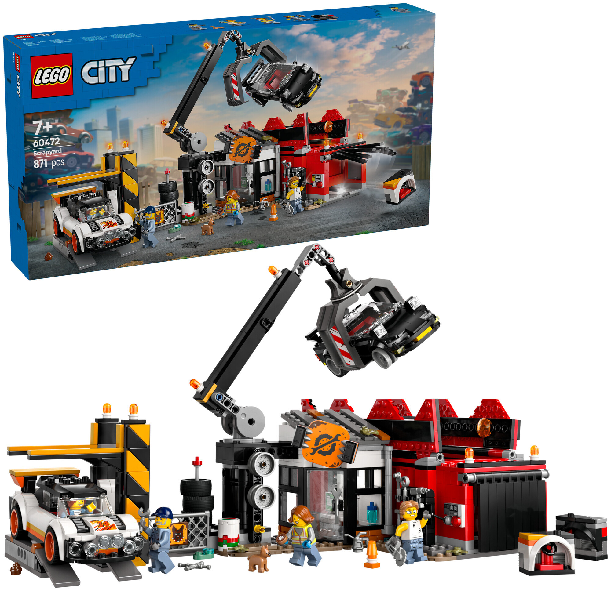 Image of Lego City Lego® City 60472 Schrottplatz mit Autos ab 7 Jahren