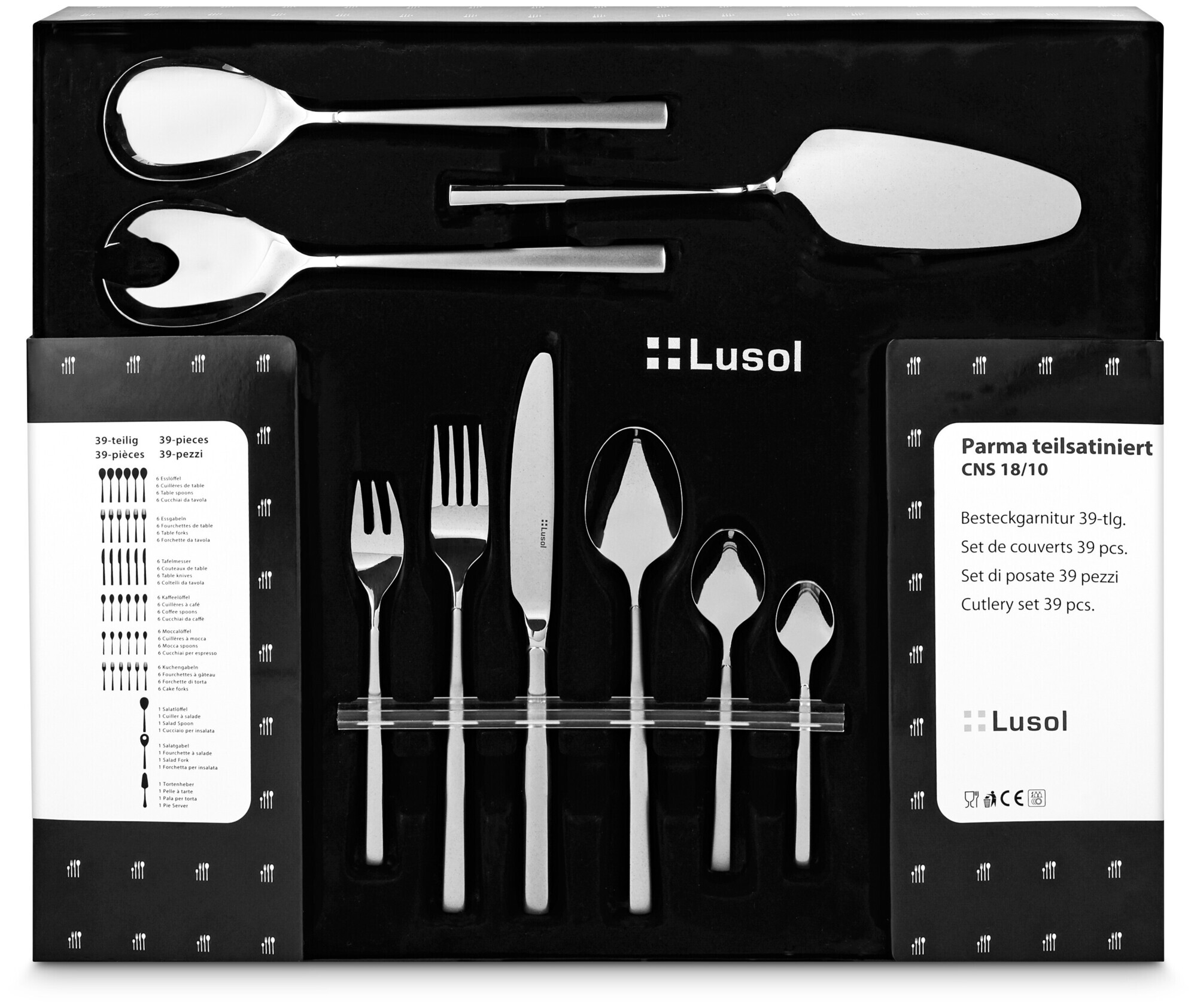 Image of Sola Besteckset Parma 39-teilig
