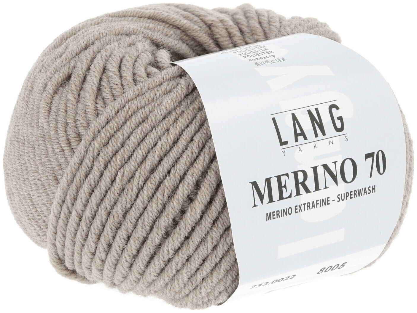 Image of Lang Strickg. Merino 70 22 beige m. 50g