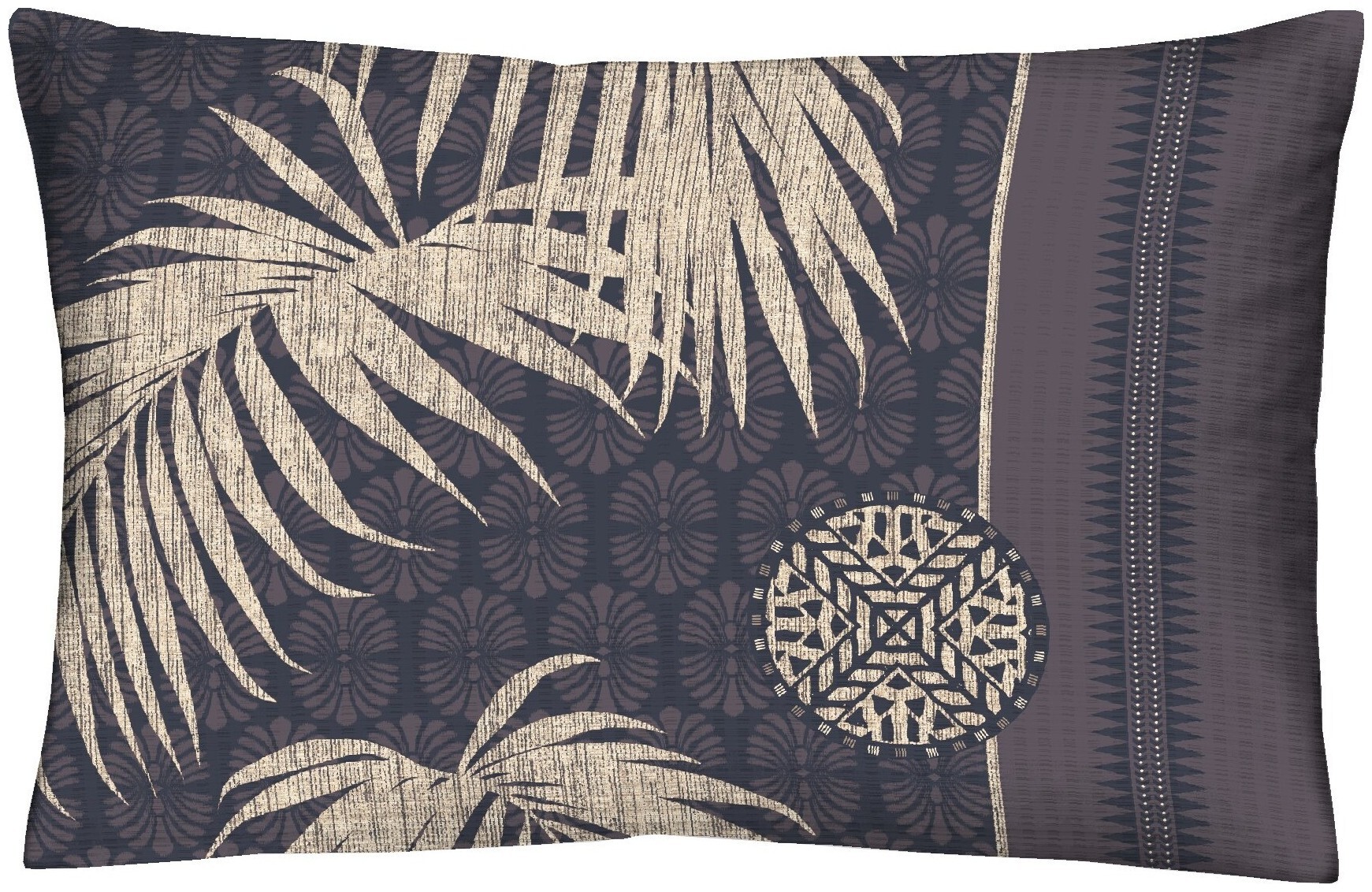 Image of Home Fashion Kopfkissenbezug Palms B 65x100 cm