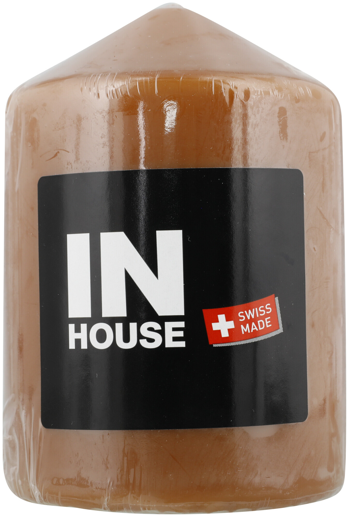 Image of Inhouse Zylinderkerze 80x115mm ingwer