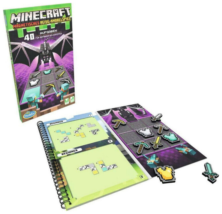 Image of Thinkfun Minecraft - Das Magnetische-Reisespiel
