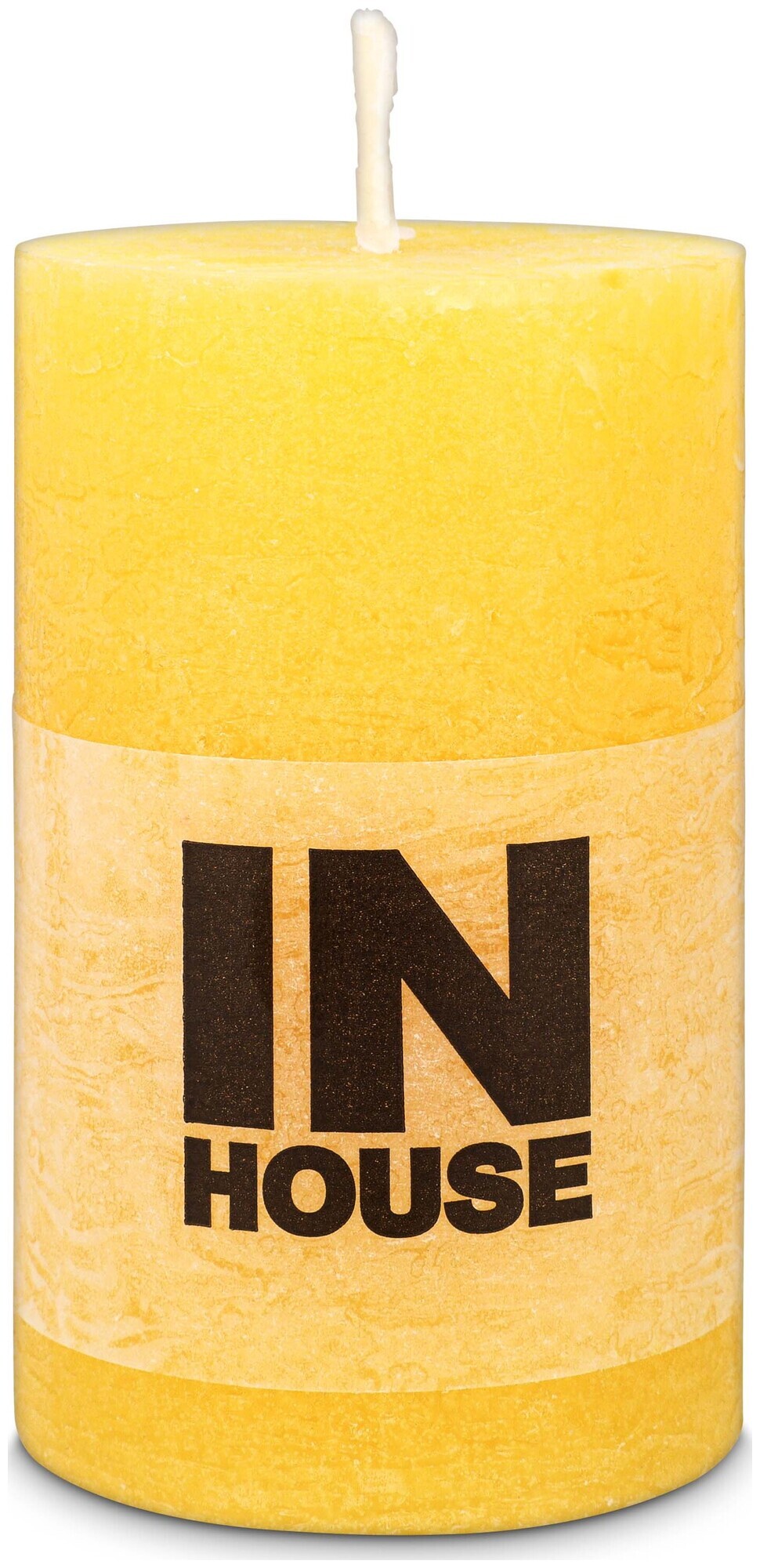 Image of Inhouse Zylinderkerze Rustic 60x100 Honig