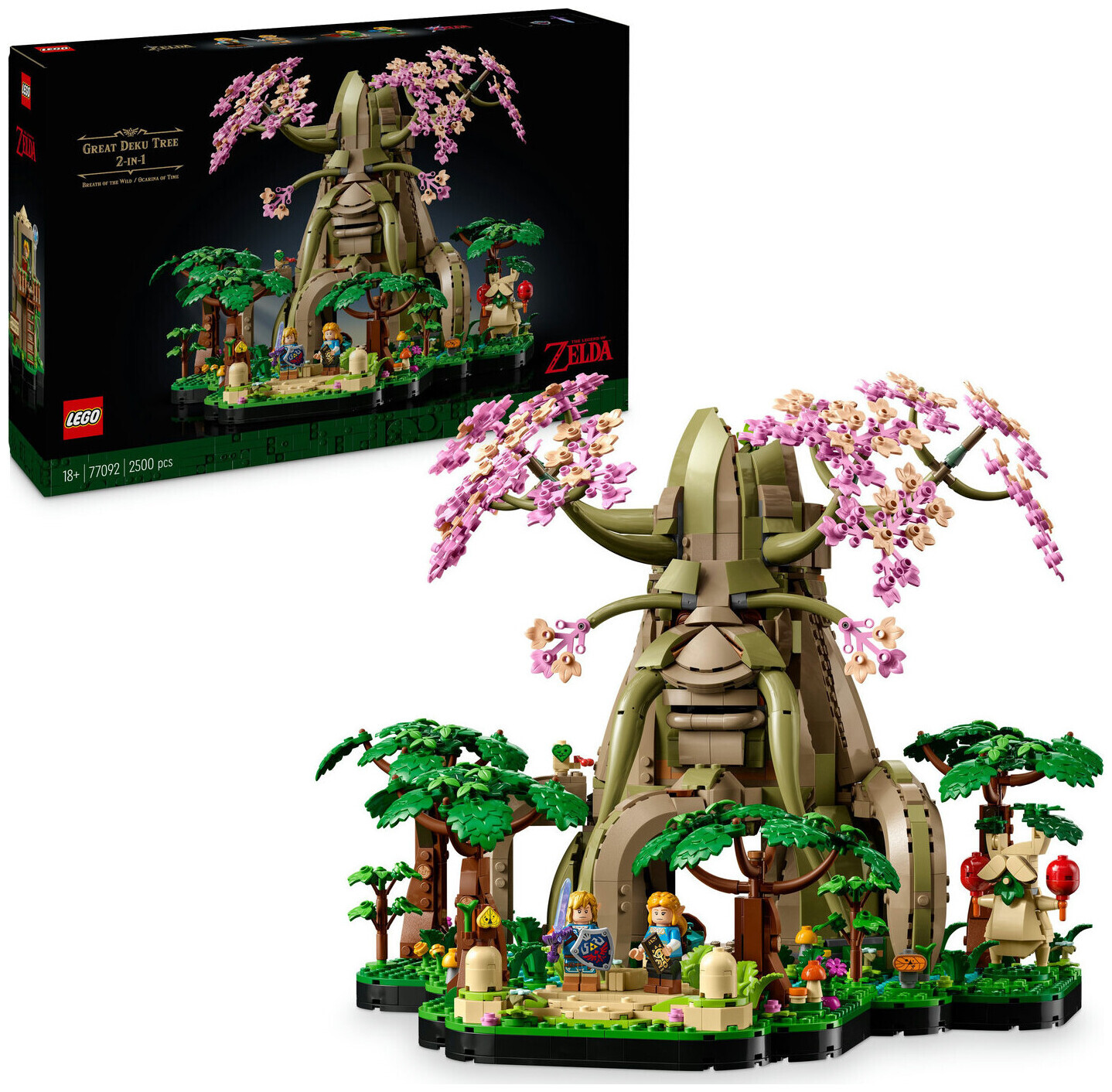 Image of Lego® The Legend of Zelda 77092 Great Deku Tree 2-in-1 (Lego® Rare Set) 18+ Jahre