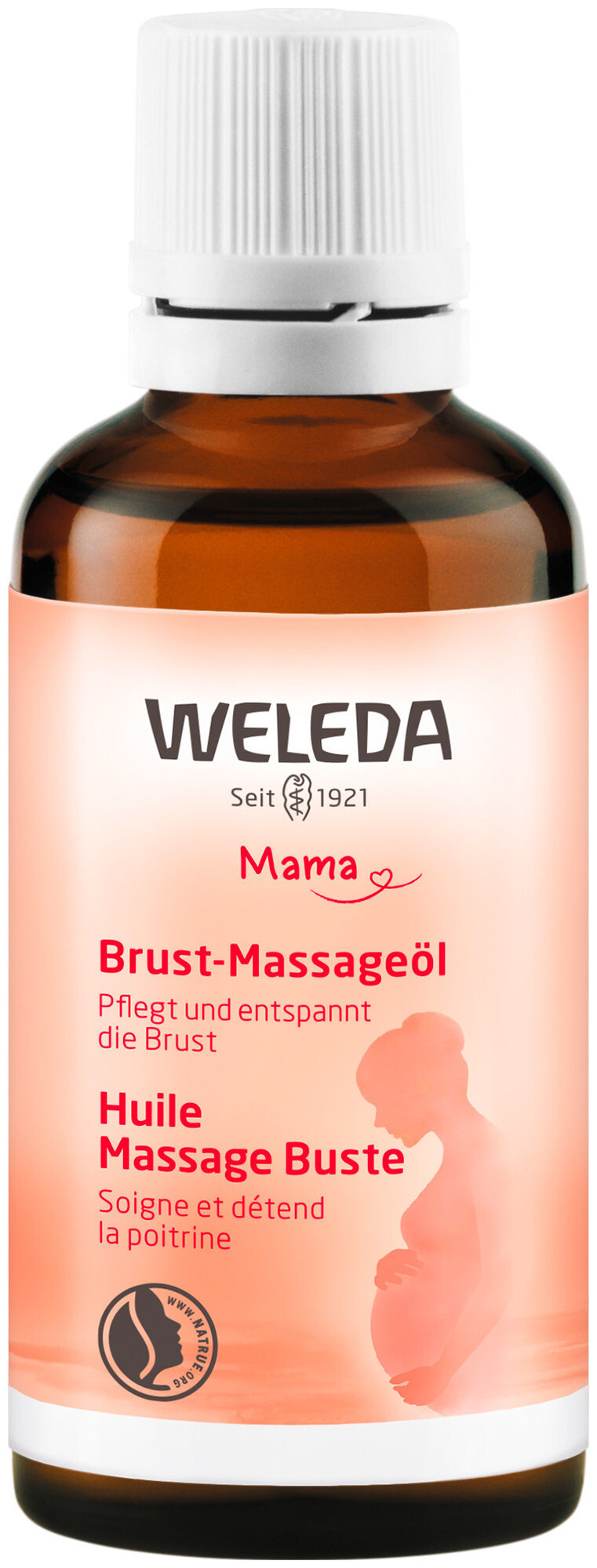 Image of Weleda Mama Brust-Massageöl 50 ml