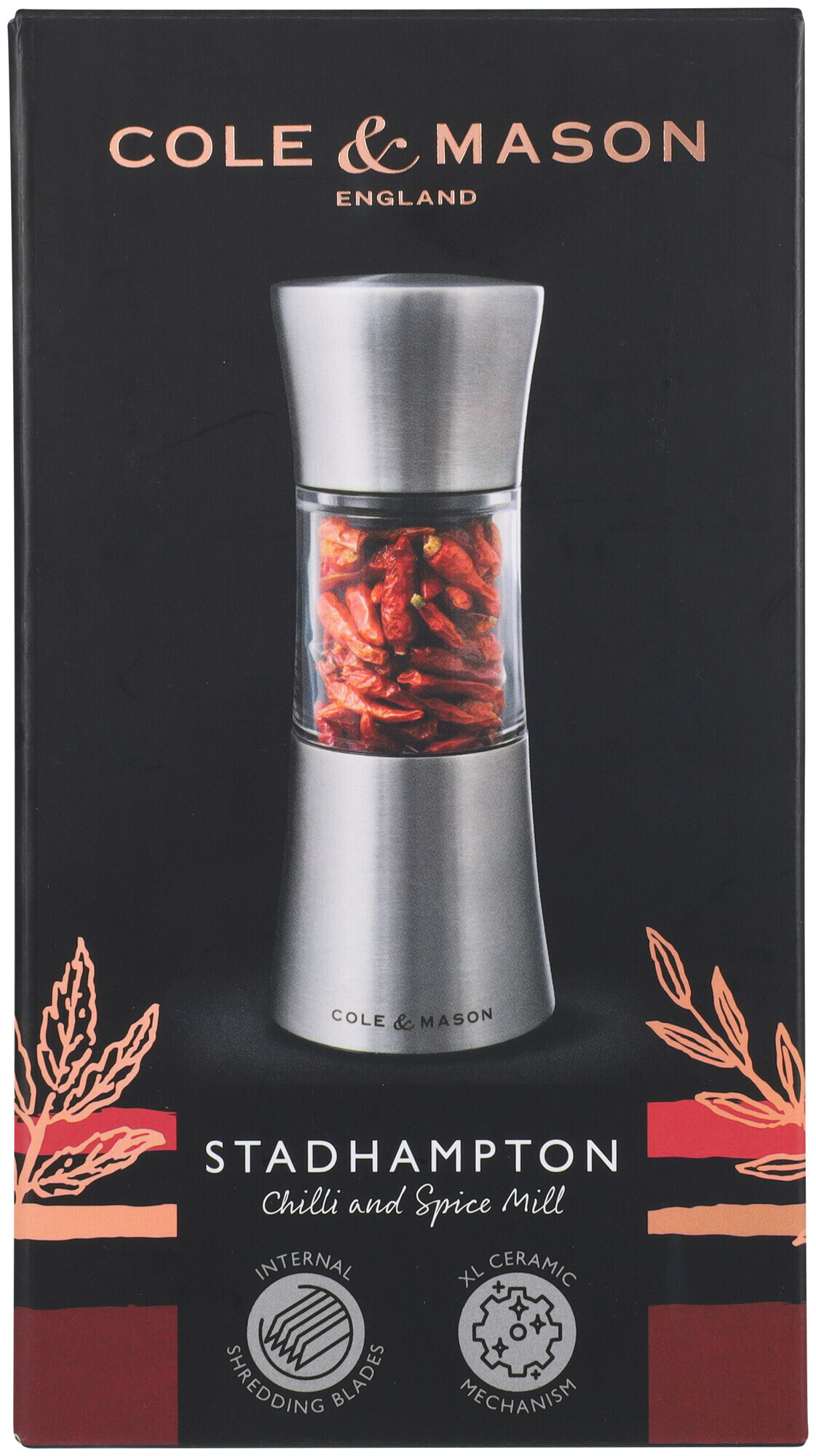 Cole&Mason Cole & Mason Stadhampton Chili/Gewürzmühle 165mm