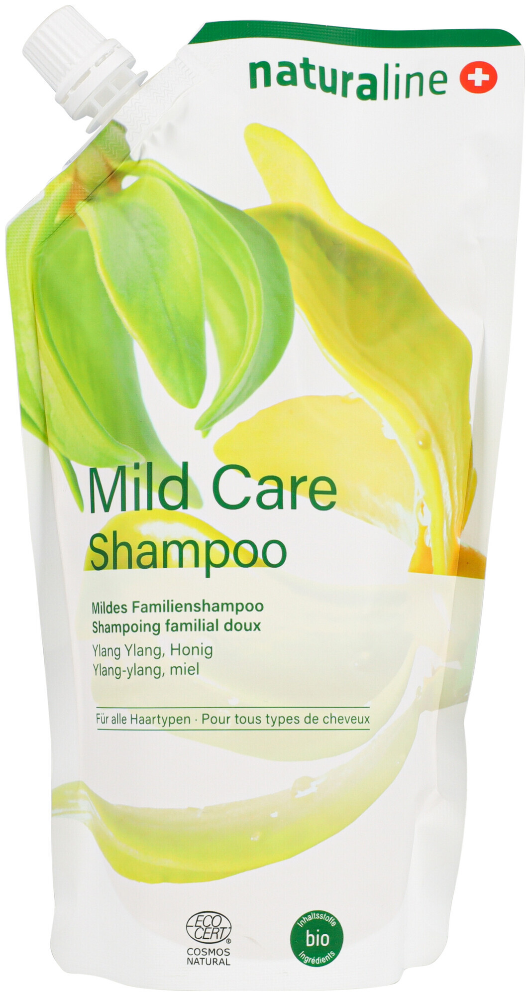 Image of Naturaline Cosmetics Naturaline Shampoo Mild Care Refill