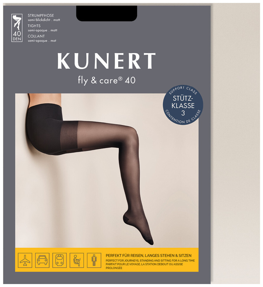 Kunert Collant Fly&Care 40 Black 42/44