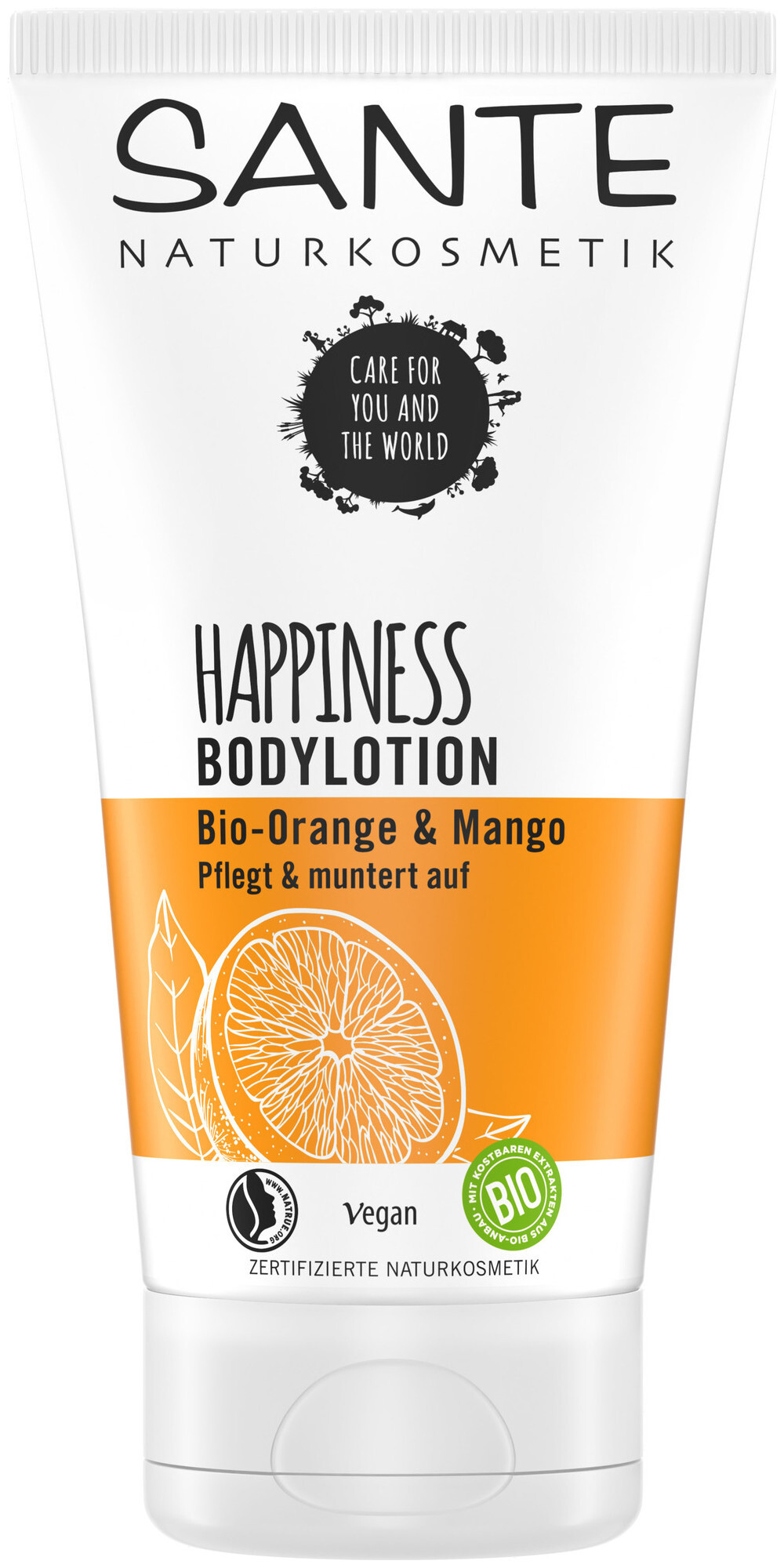 Image of Sante Körperlotion Happiness Orange&Mang 150 ml