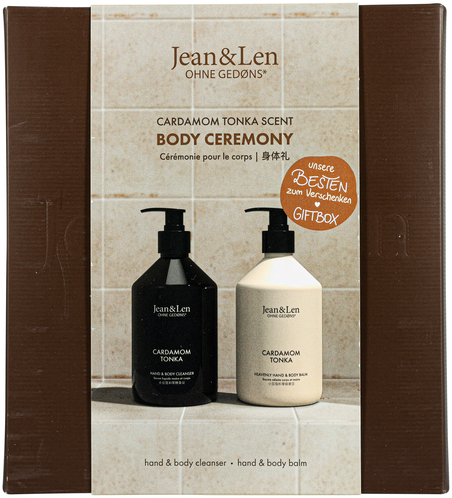 Image of Jean&Len Geschenkset S: Body Ceremony Cardamom/Tonka