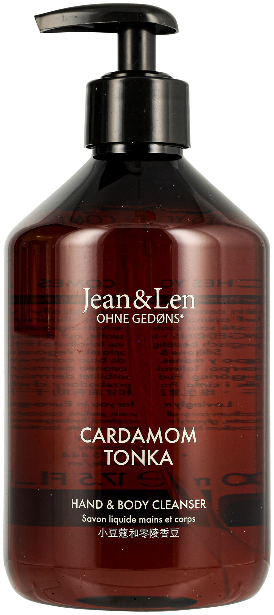 Image of Jean&Len Hand & Body Cleanser Cardamom/Tonka 500 ml