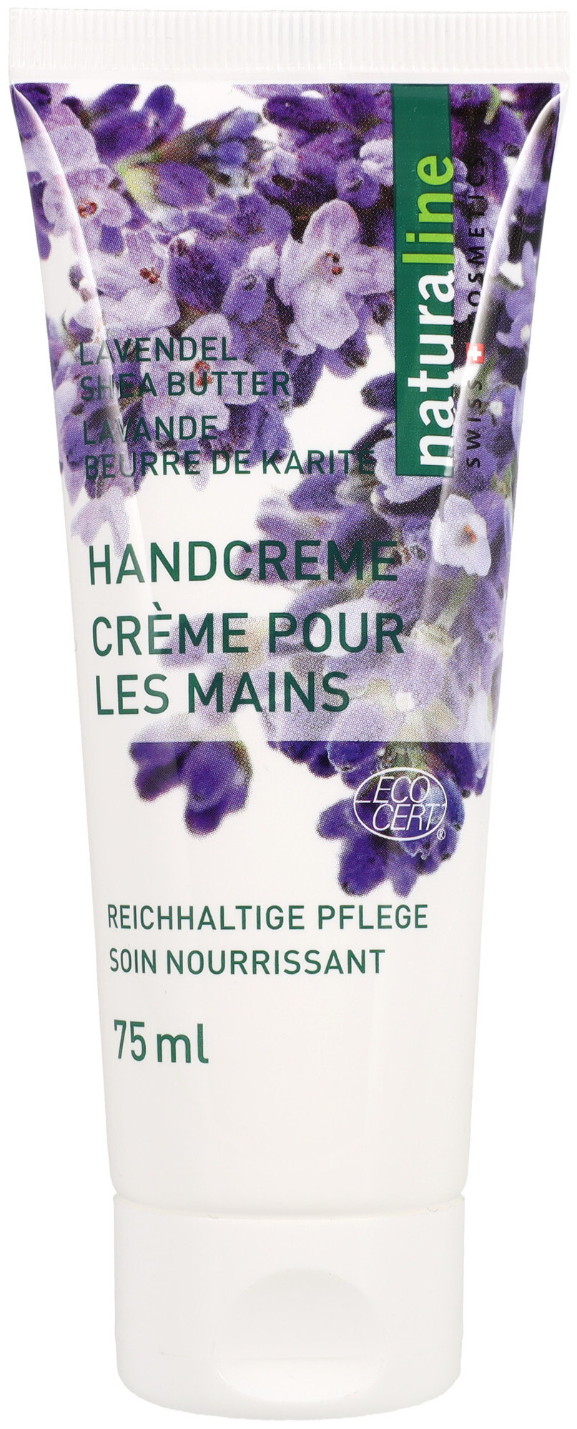 Image of Naturaline Cosmetics Naturaline Handcreme Sheabutter & Lavendel