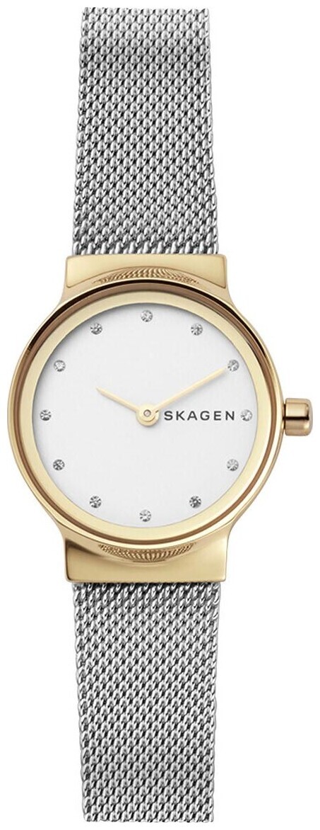 Skagen Uhr Freja Milanaise Edelstahl Bicolor