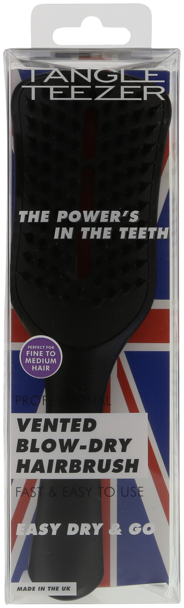 Image of Tangle Teezer Haarbürste Easy Dry & Go Black