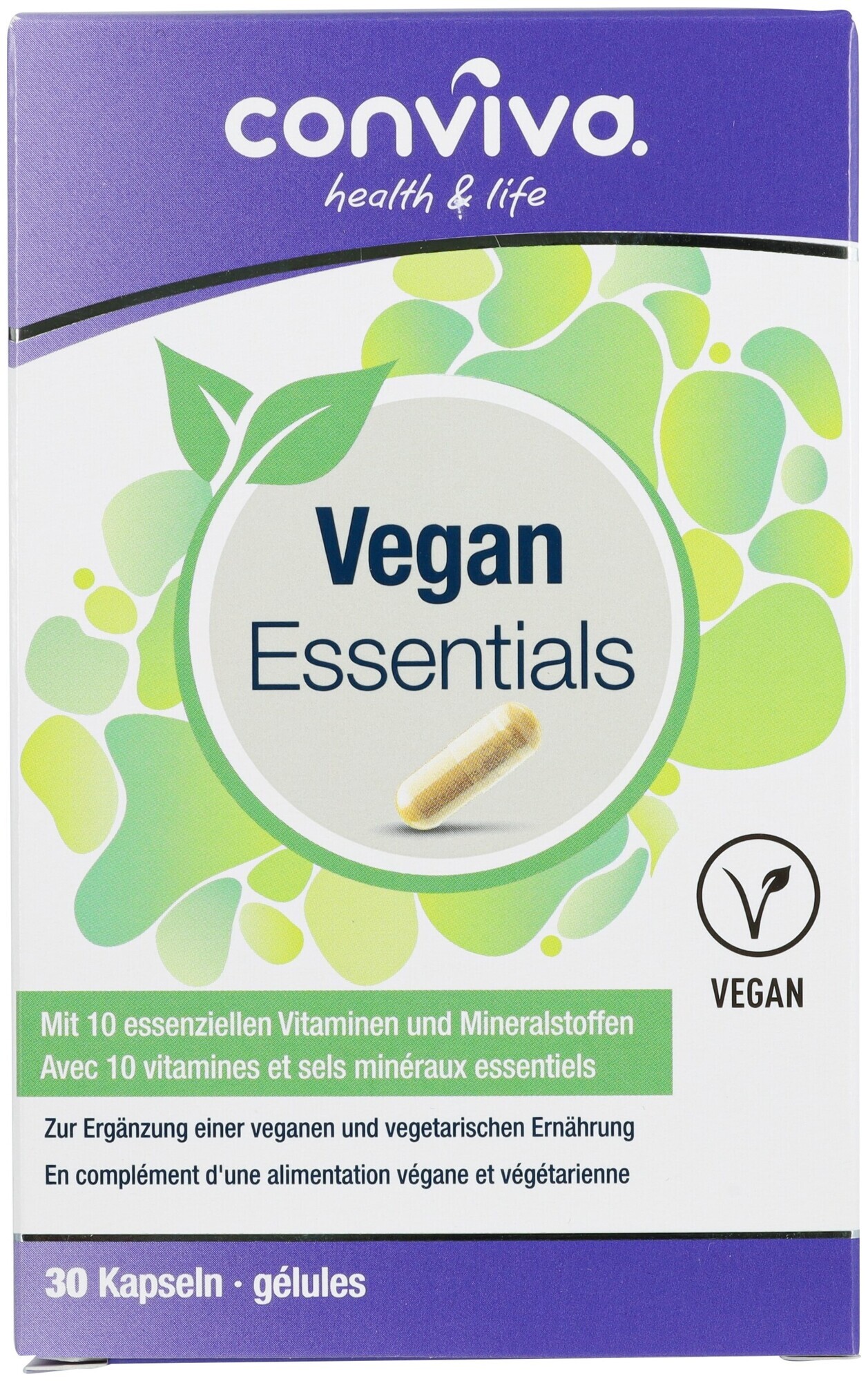 Image of conviva vegan Essentials 30 Stück