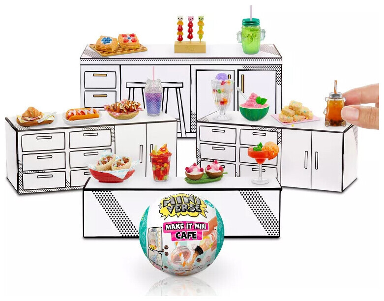 MGA's Miniverse- Make It Mini Foods: Caf assortie