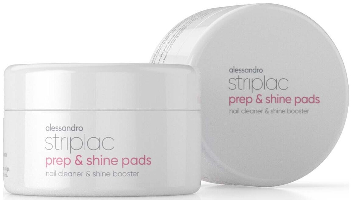 Alessandro Striplac Prep & Shine Pads | 50 Stück